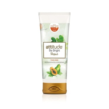 Amway Attitude Be Bright Herbals Exfoliating Face Wash, 100ml