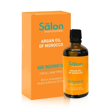Salon Professional Argan Oil Of Morocco Hair Treatment Oil-100ML (Pack of 1)