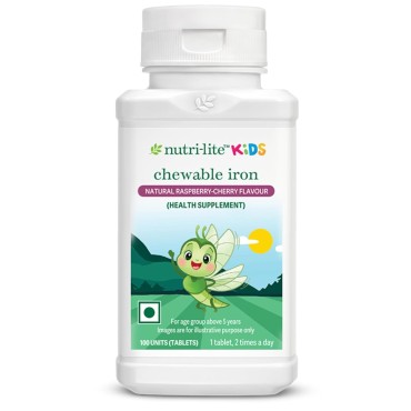 AMWAY Nutrilite Kids chewable iron 100 Tablets