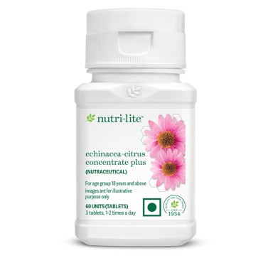 AMWAY Nutrilite Echinacea Citrus Concentrate Plus – 60 Tablets 