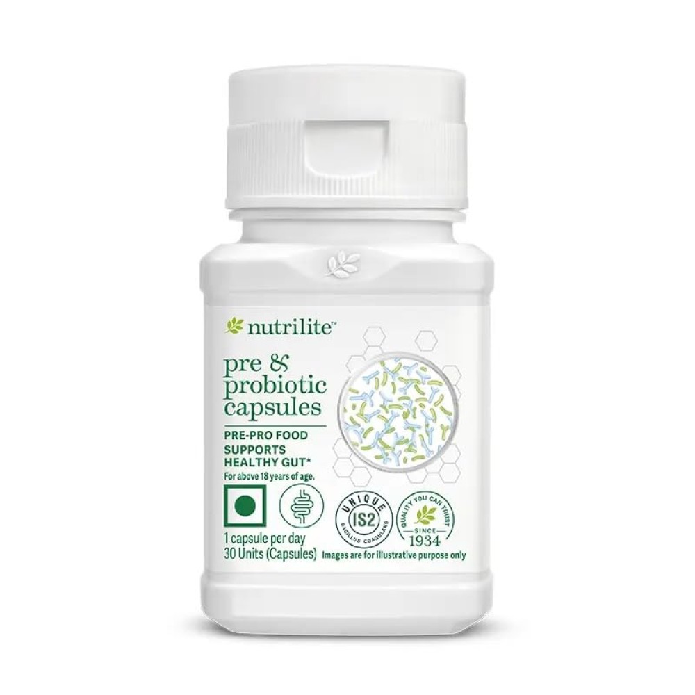 Amway Nutrilite Pre and Probiotic Capsules 30Tablets