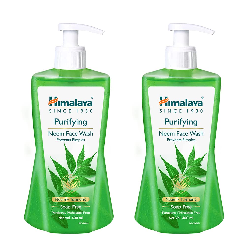 Himalaya Neem Face Wash Purifying 400ML (pack of 2)
