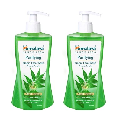 Himalaya Neem Face Wash Purifying 400ML (pack of 2)