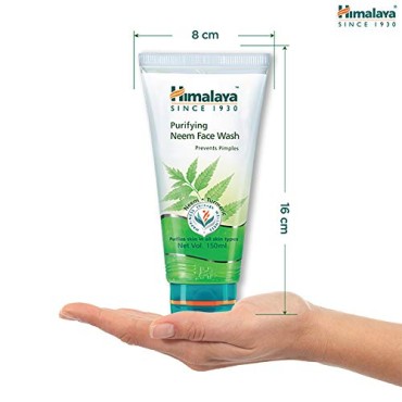 Himalaya Purifying Neem Face Wash, 150ml Pack of 3 