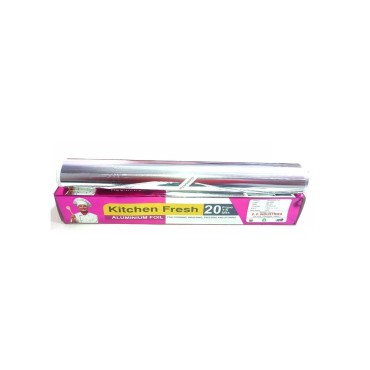 Aluminium Foil for Kitchen, Food Packing, Cooking, Baking - 25 Meters, Keeps Food Warm, Fresh, Hygienic (Pack of 1)