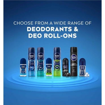 NIVEA Men Fresh Power Deodorant Spray , 150Ml, Pack Of 1