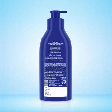 NIVEA Nourishing Body Milk 600ml Body Lotion