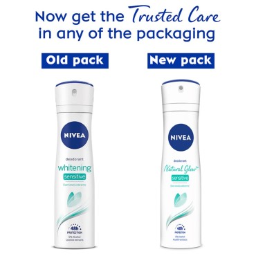 Nivea Whitening Sensitive Deodorant 150 ml (Buy 2 Get 1 Free)