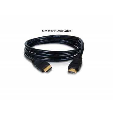 HIKVISION ECO 4 Channel HD DVR 1080p 1Pcs,1 Pcs Indoor 1 Pcs Outdoor Camera 2 MP,1/2 TB Hard Disk,5m HDMI,55 meter Wire Bundle Full Combo 