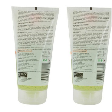 VLCC Tulsi Acne Clear Face Wash Combo (150g*2) (Pack of 2)