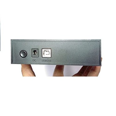 TERABYTE 2in1 USB 2.0 External Hard Drive Casing for 2.5" & 3.5" Sata Hard Drives Dual 2.5 inch and 3.5 inch HDD Enclosure,Black (Use for Desktop Only)
