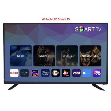 zikvik LED TV 102 cms (40 inches) HD Ready Smart LED TV 40ZIKSM (Black) (2022 Model) 1 Year Warranty