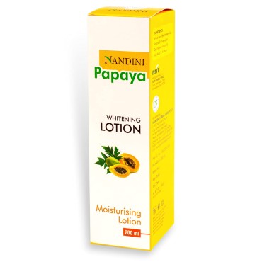 Nandini Papaya Whitening Moisturising Lotion pack of 1
