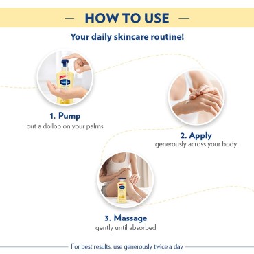 Vaseline Intensive Care Deep Moisture Nourishing Body Lotion 400 ml, Daily Moisturizer for Dry Skin, Gives Non-Greasy, Glowing Skin - For Men & Women
