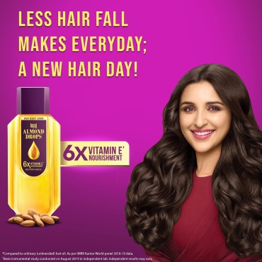 Bajaj Almond Drops Hair Oil, enriched with 6X Vitamin E, 500 ml