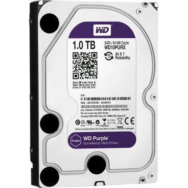 Western Digital WD 1TB Purple Surveillance Internal Hard Drive