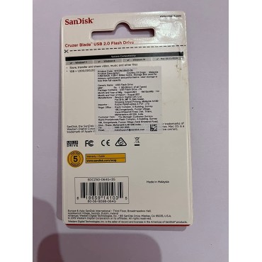 SANDISK USB 2.0 Flash Drive 64 GB Pendrive