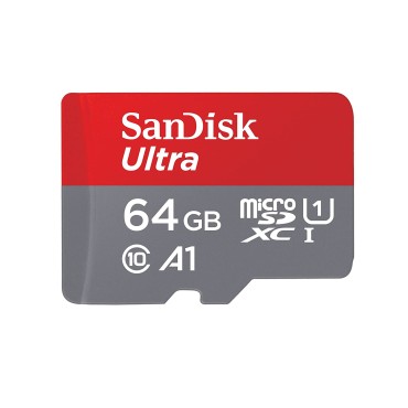 SanDisk Ultra microSD Card 64GB, 120MB/s R
