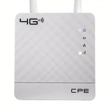 4G LTE CPE WiFi simcard Router with LAN Port Double 3Db Antenna 2G/3G/4G SIM Card Support
