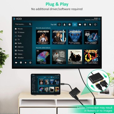 Type C to HDMI VGA Adapter USB C to HDMI (4K@60Hz) VGA (1080P@60Hz) Converter Compatible with MacBook Pro Air iPad Pro Dell XPS Surface Galaxy S21 S20 Xiaomi Notebook Ultra Spectre Zenbook
