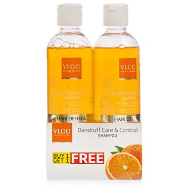 VLCC Dandruff Care and Control Shampoo, 350ml (Buy 1 Get 1 Free)
