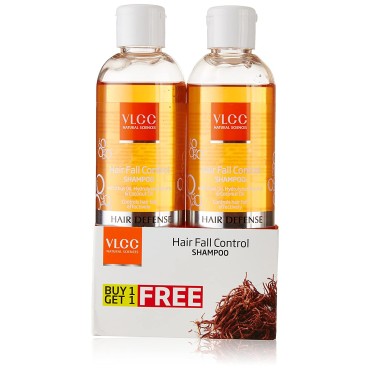 VLCC Hair Fall Control Shampoo, 350ml (Buy 1 Get 1 Free)
